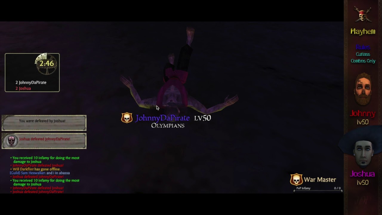 TLOPO PVP - JohnnyDaPirate VS Joshua