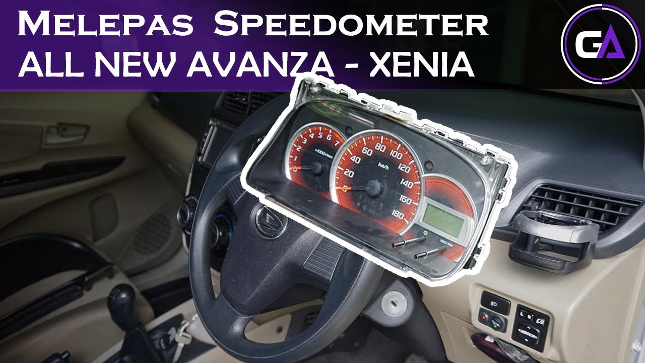 MELEPAS SPEEDOMETER ALL NEW AVANZA XENIA