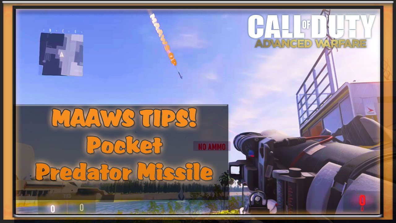 Quick Tips With BOOM - How To Use The MAAWS In Advanced Warfare - Pocket Predator Missile