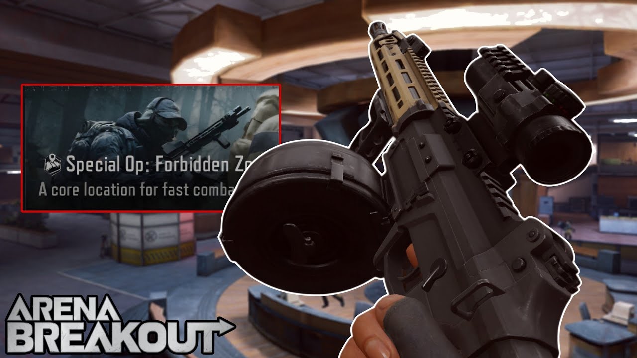 New Spec Ops mode Forbidden zone | Arena Breakout