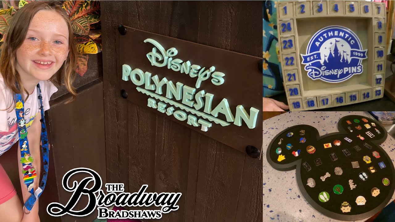 FREE!  Disney Pin trading at the monorail resorts!  Free fun for the whole family! Ep. 177