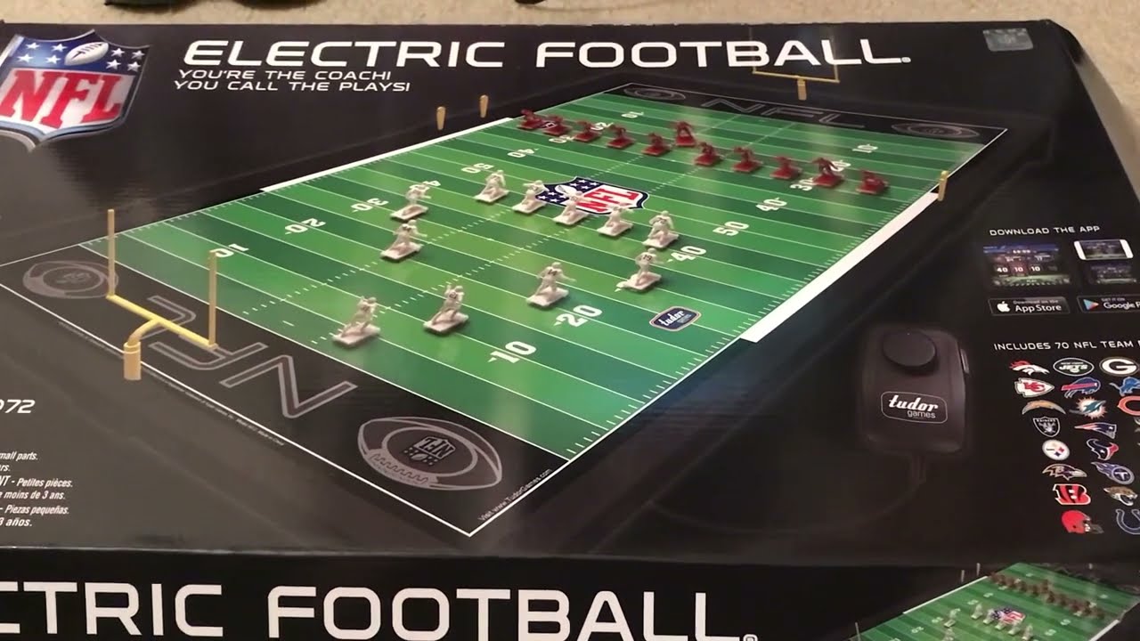 Electric Football Game Unboxing