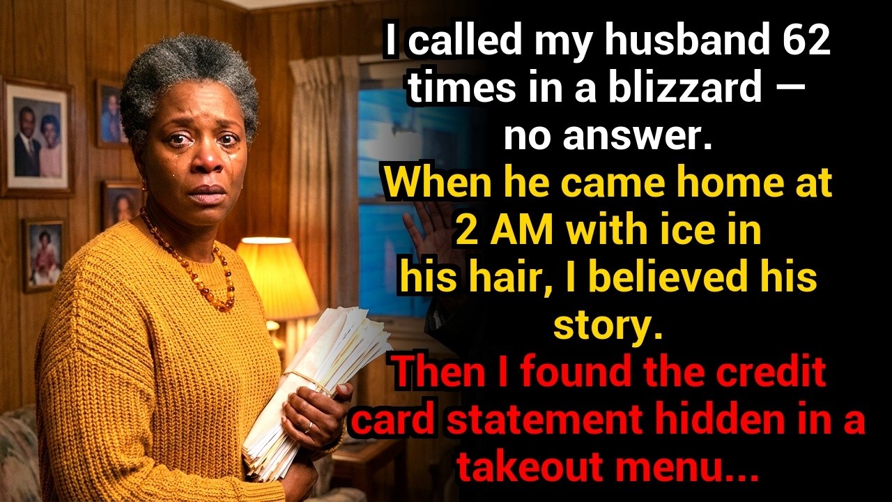 In the middle of a blizzard, I called my husband 62 times — then I learned where he was