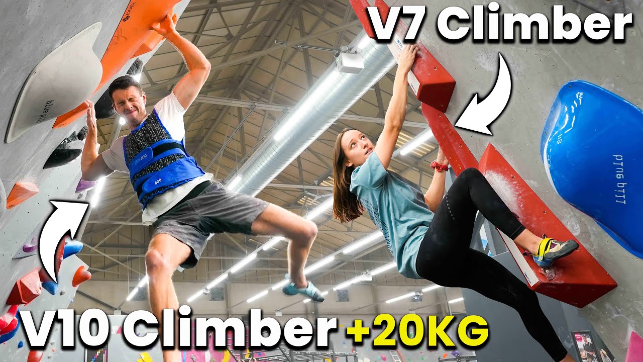 V10 Climber +20 кг против V7 Climber