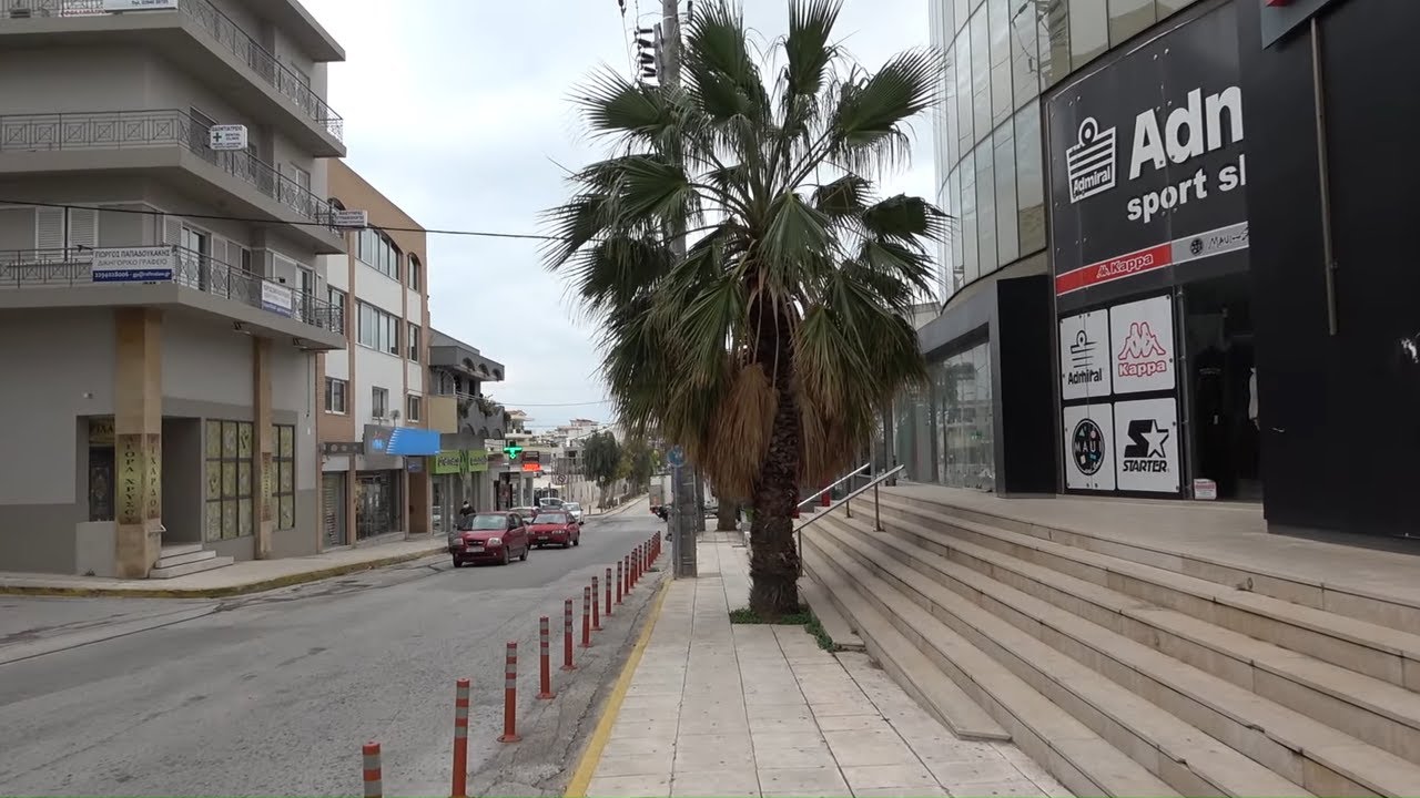 Rafina city tour in Greece (Dec 2020)