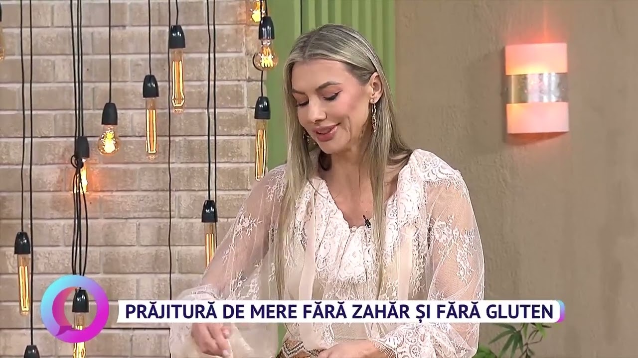 Prăjitură de mere fără zahăr și fără gluten