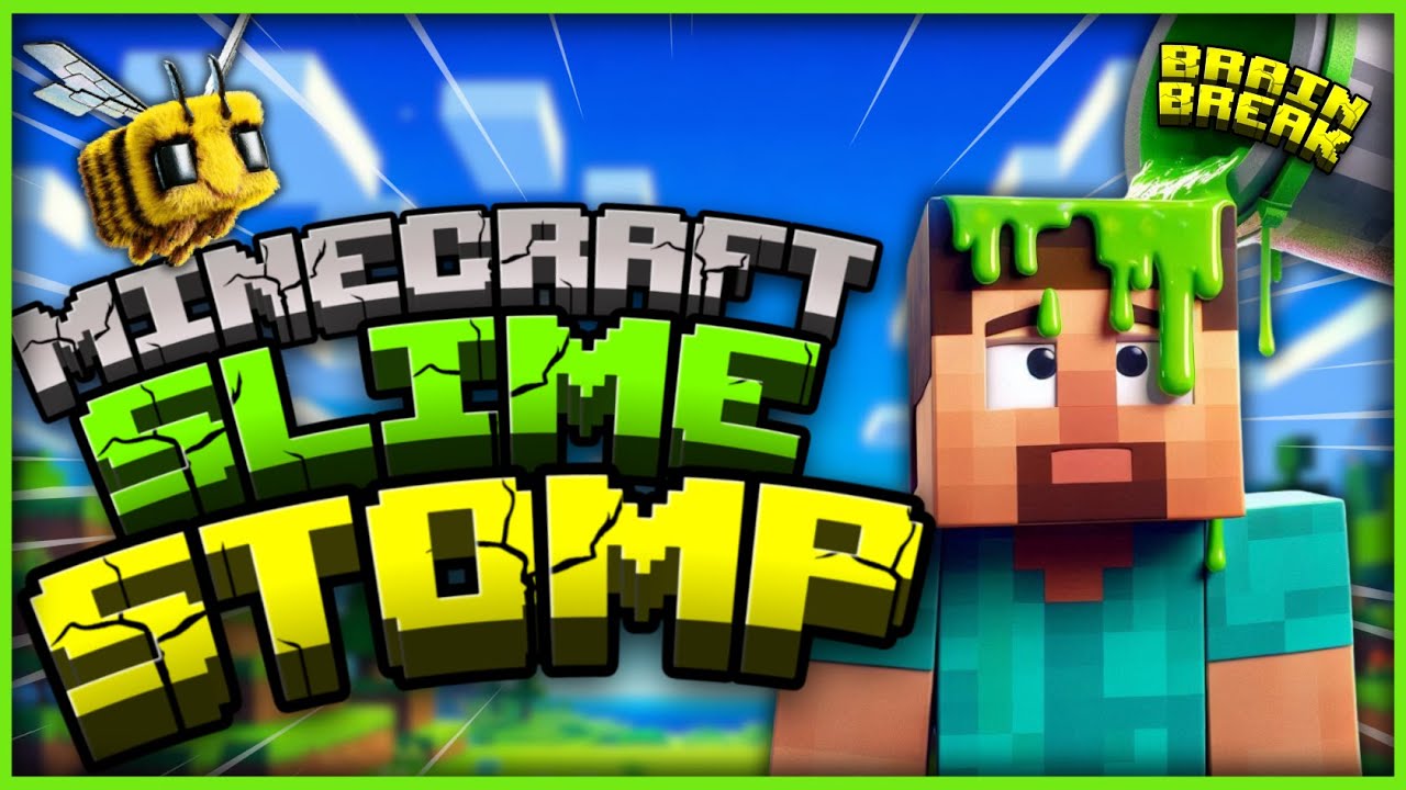 Minecraft Slime Stomp! 🟢 Minecraft Brain Break 🟢 Just Dance 🟢 Danny Go Noodle 🟢 Minecraft Movie