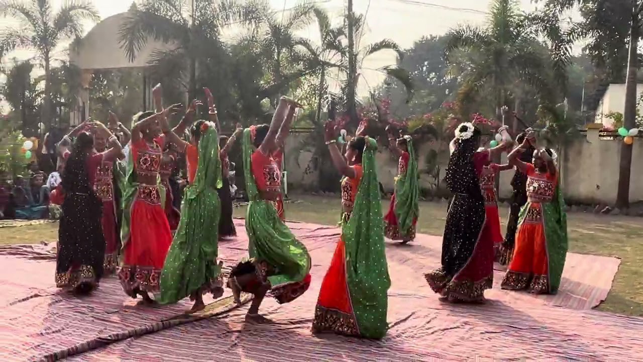 Ashtgam school 26 January 2026 garba