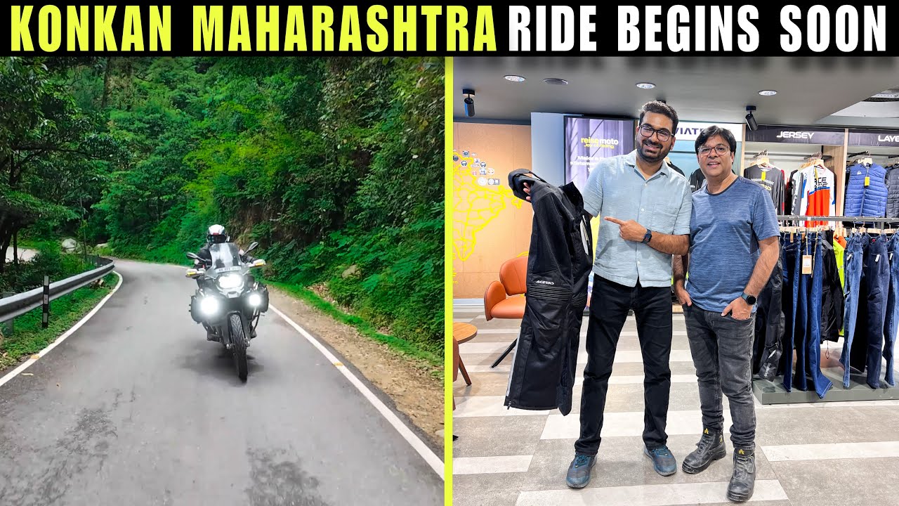 Konkan Monsoon Maharashtra Solo Ride Ki Full Preparation Done | Full Rain Ride | BMW F850 GSA