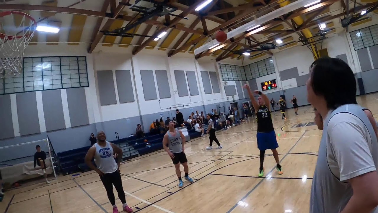 Just tone fitness vs. High Rollers San  Carlos Mens Adult League Basketball