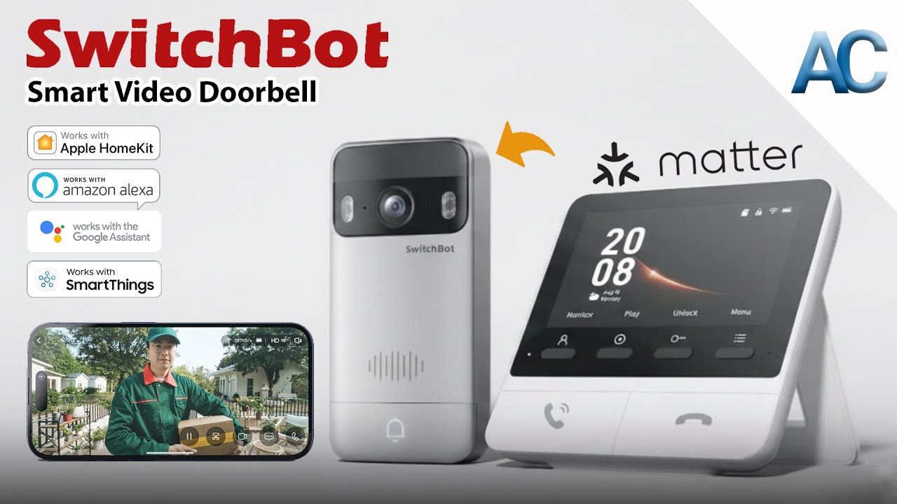 SwitchBot Smart Video Doorbell | Il campanello con intelligenza artificiale