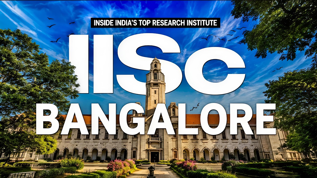 IISc Bangalore Campus Tour | Inside Hostels, Mess Food, Labs & Library (Full Tour)