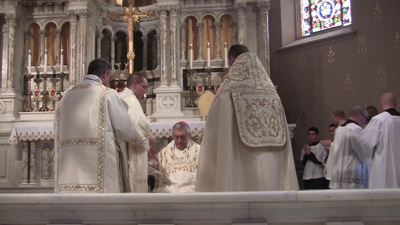 Pontifical High Mass Feast of Christ the King - St. Joseph Church - Lancaster, Pa.