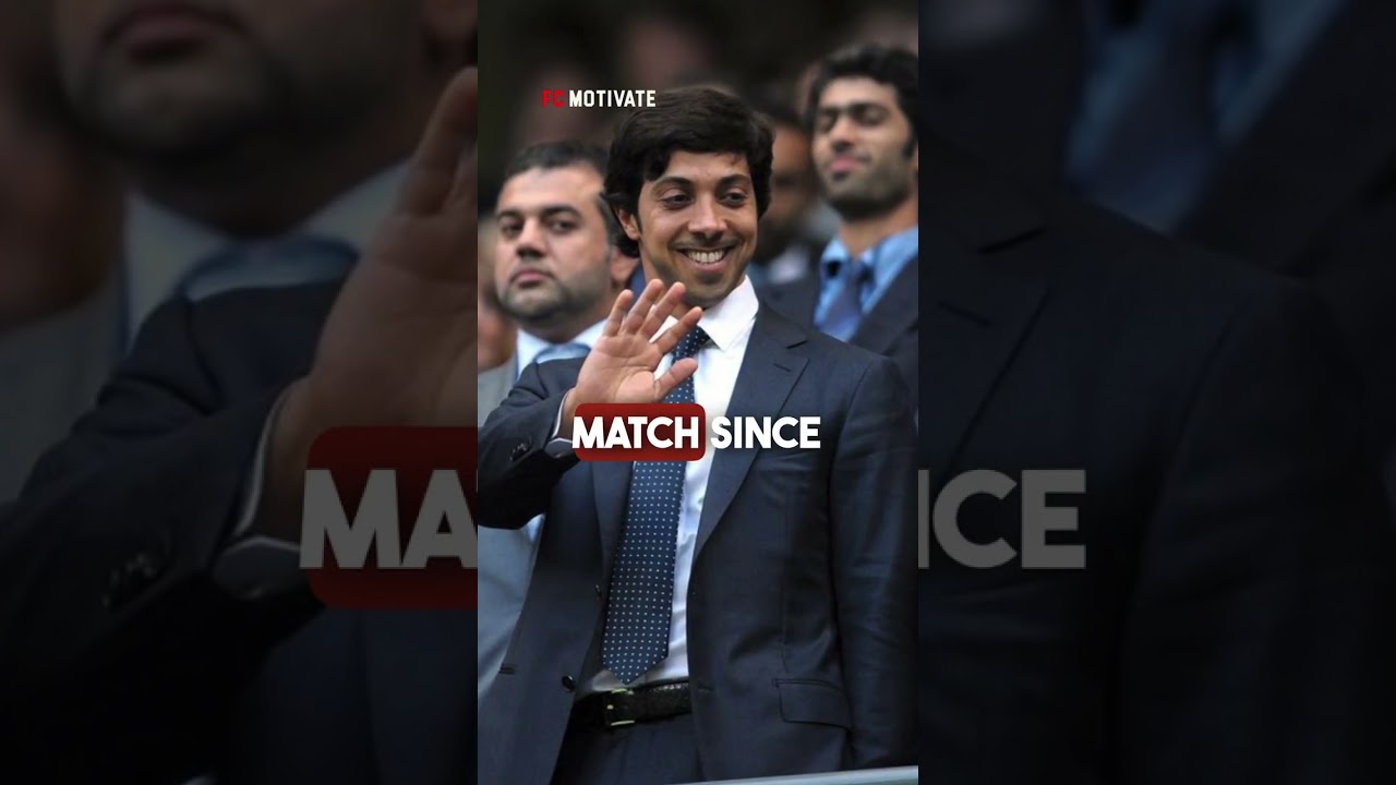 Sheikh Mansour Watched Man City Play After 13 Years 🤯⚽️ #football #soccer #shorts
