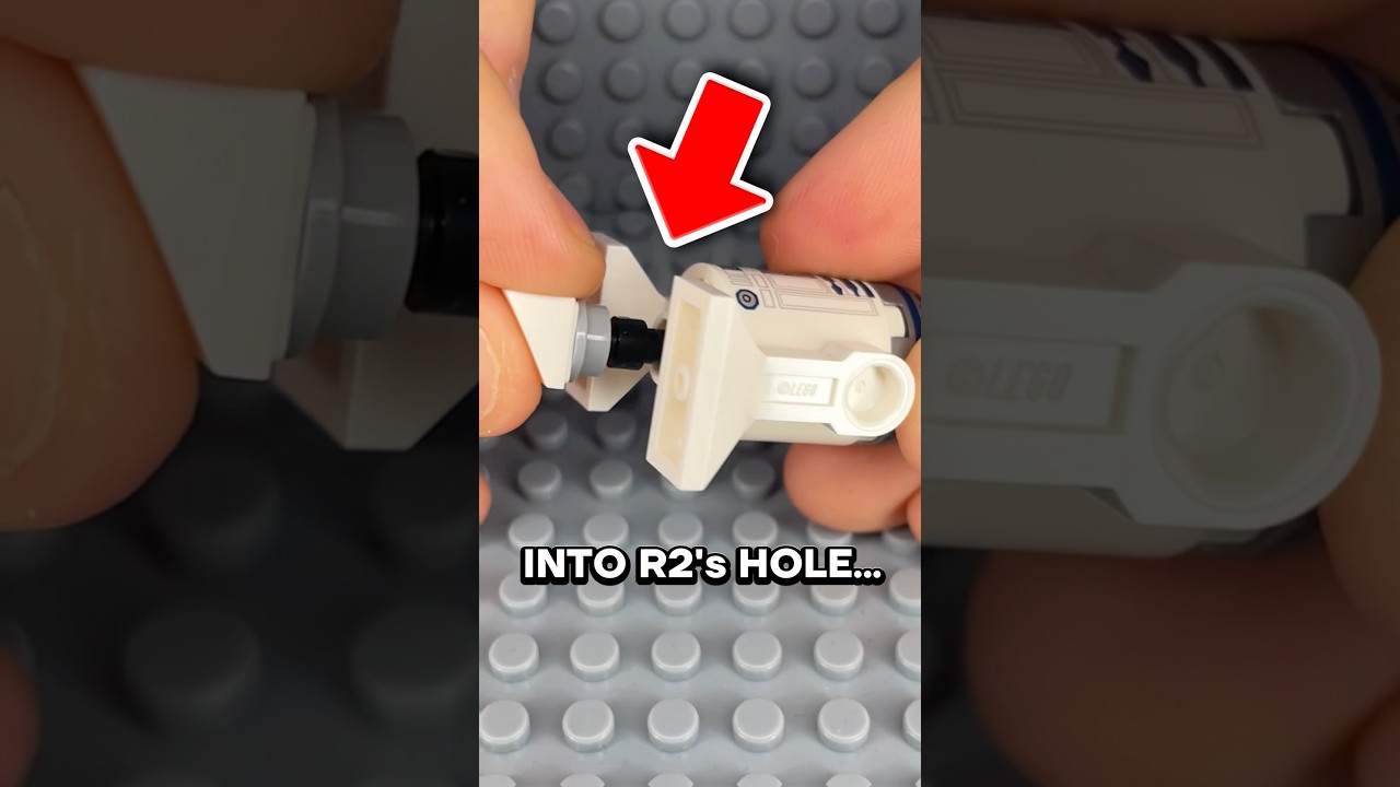 Как улучшить минифигурку R2-D2! 🌱 #lego #legostarwars #legominifigures #starwars