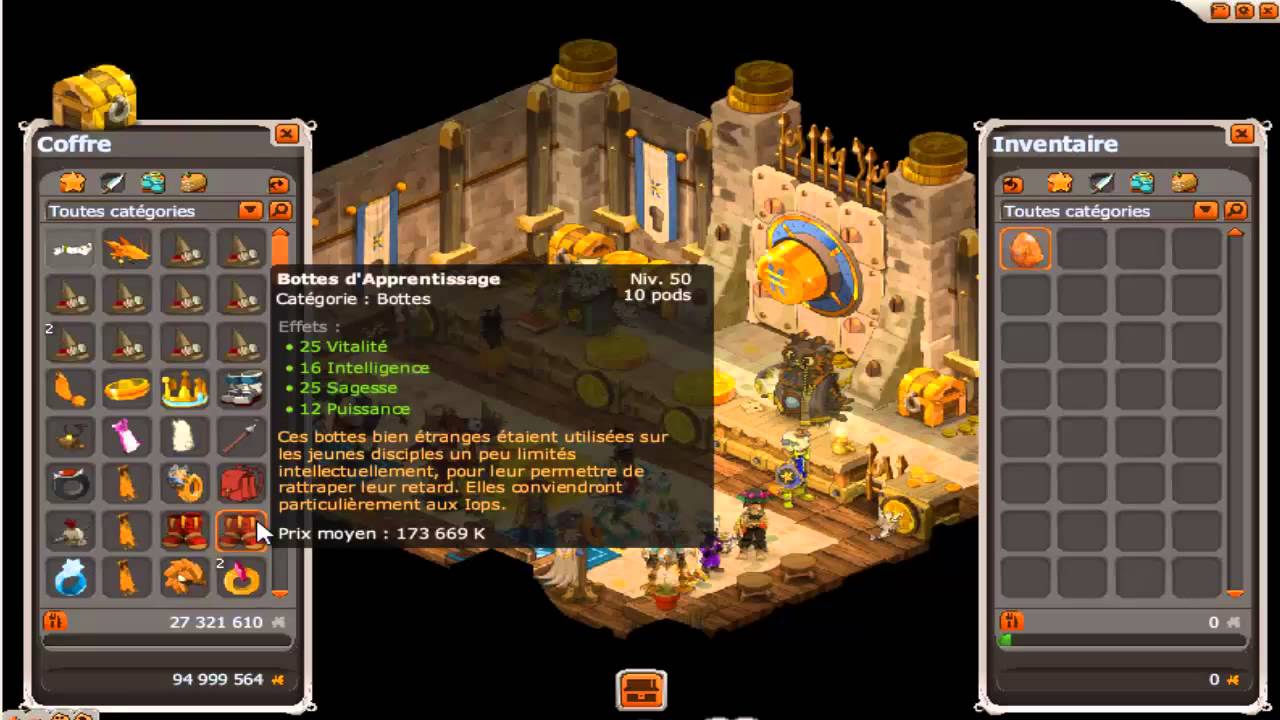 DOFUS, Serveur Héroïque - Oto mustam Faille Duplication Sh