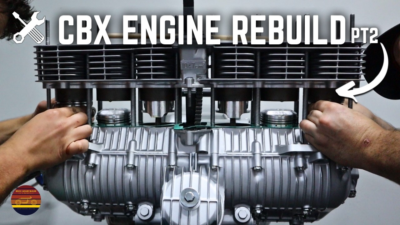 CBX Engine Rebuild PT2 - Top End Assembly!