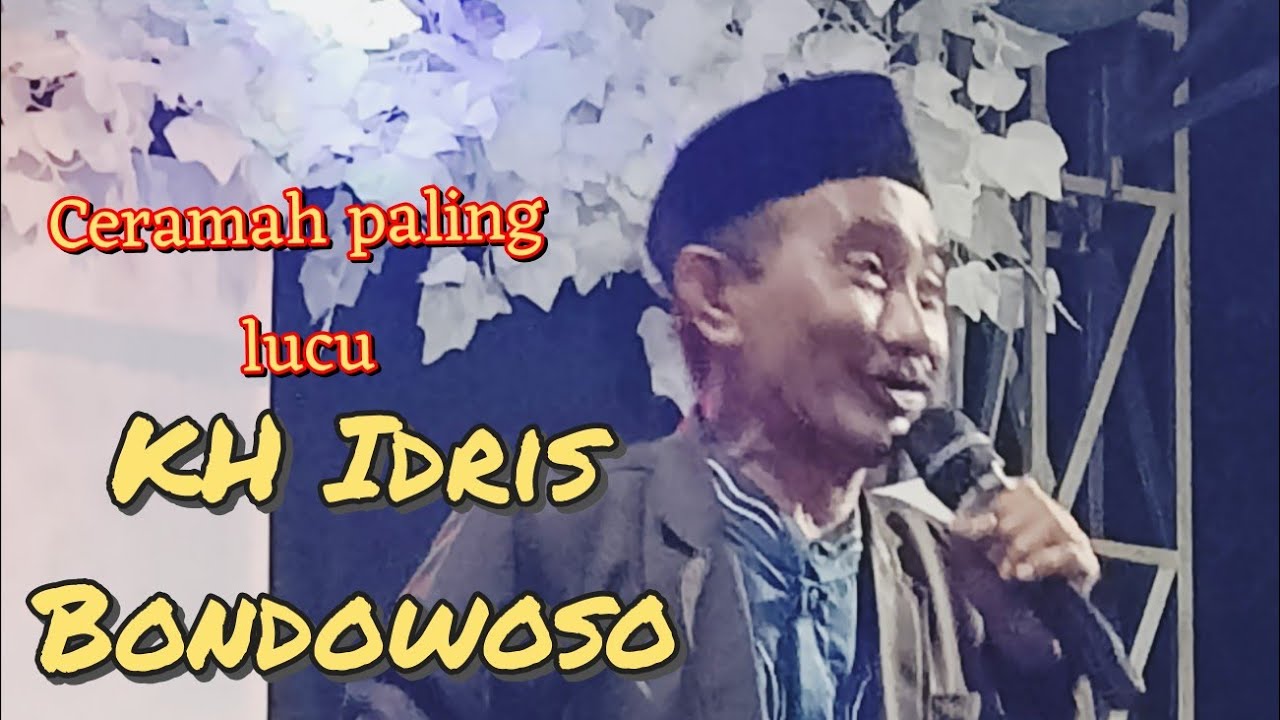 KH Idris Bondowoso, live pengajian umum haflatul imtihan Subulussalam jebung kidul