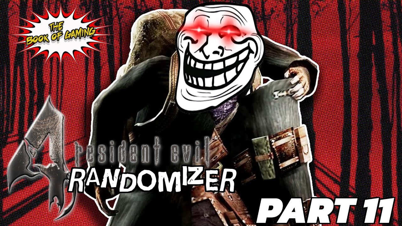 Part 11: Trolled By The Merchant, AGAIN! | BOOK PLAYS R. E. 4 HD RANDOMIZER PROFESSIONAL MODE!