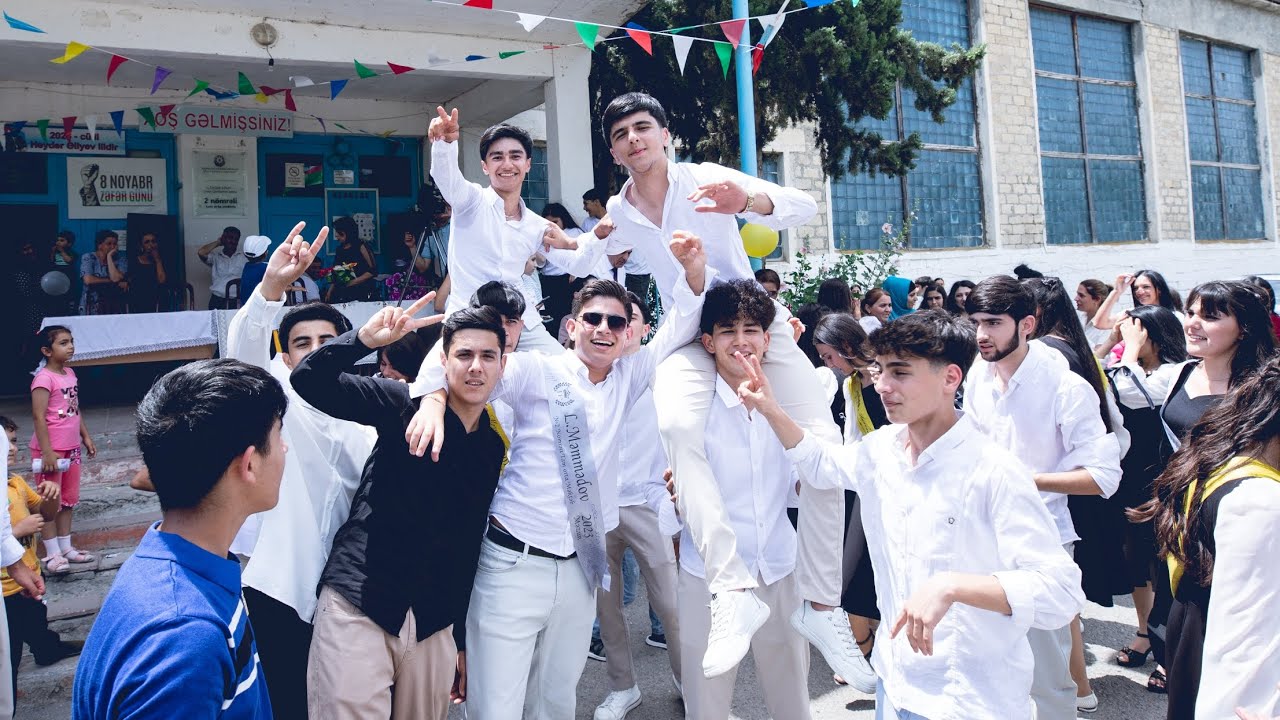 Zərdab 2saylı məktəbin son zəngi 🔔 Möhtəşəm qısa videoçarxh