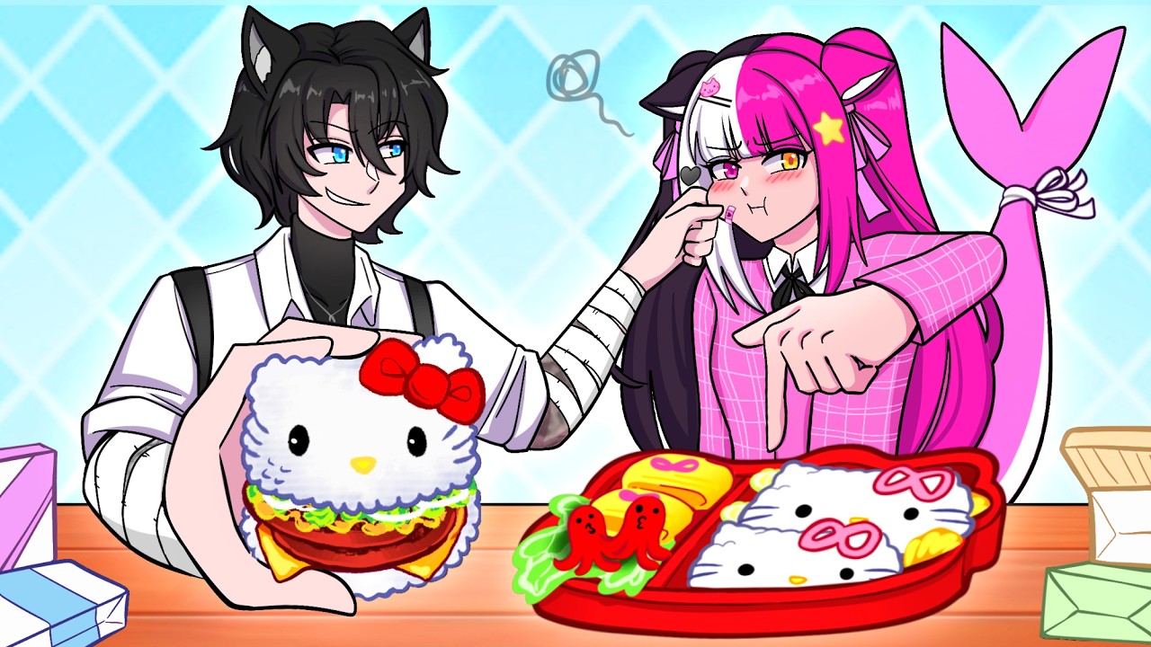 Making IN REAL LIFE mini food with My Best Friend Levi...