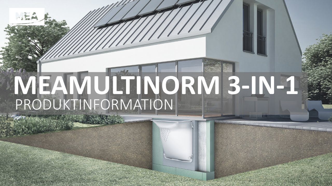 MEAMULTINORM 3-in-1 - ein Lichtschacht für alle Fälle