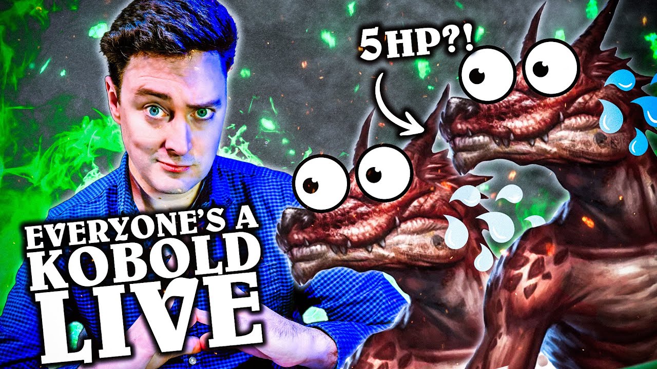 D&D But... Everyone's A Kobold LIVE! | Oxventure