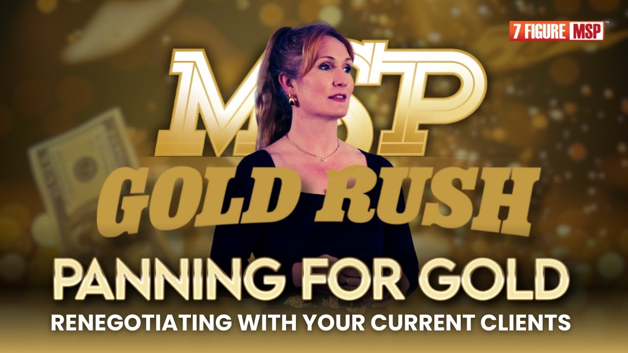 Panning for Gold: Renegotiating With Your Current Clients ⚜️