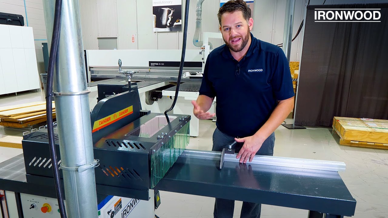 Compact Crosscut Solution | CUT24 Cut-Off Saw | IRONWOOD Machinery