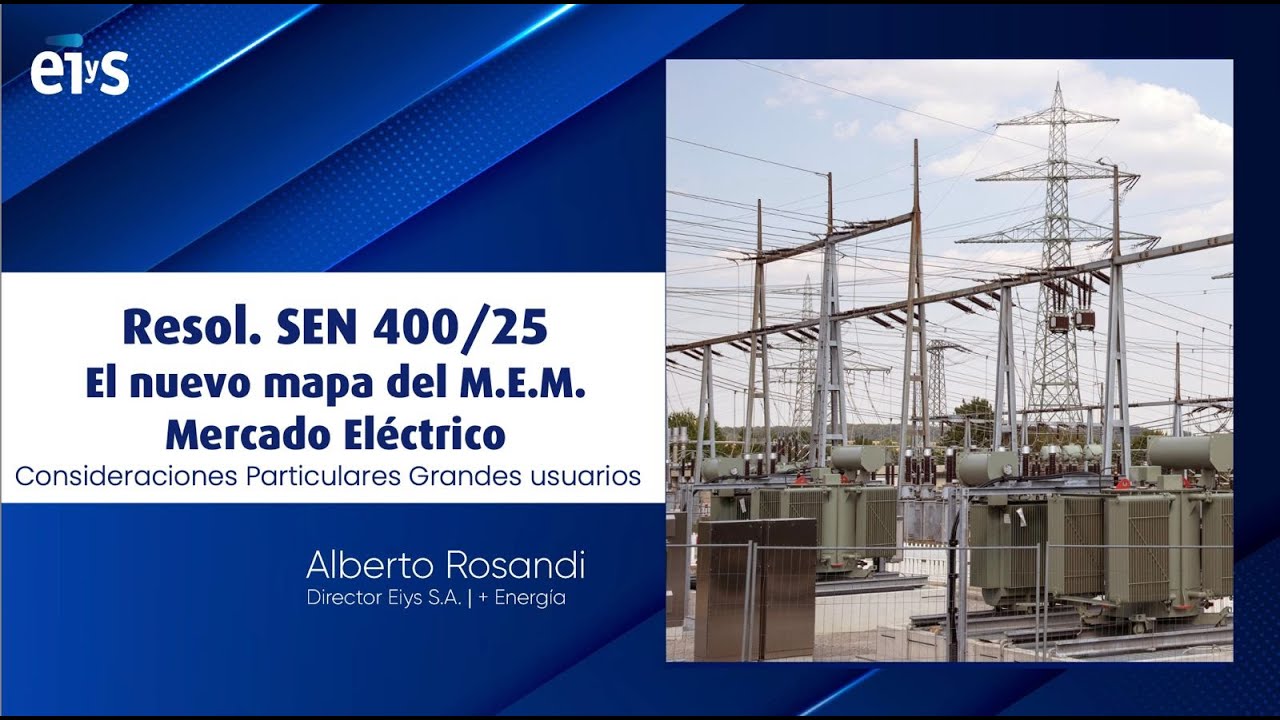 Resol . SEN 400/2025 - El Nuevo Mapa del M.E.M.