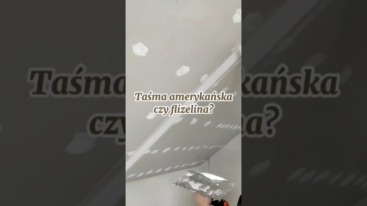Taśma amerykańska czy flizelina?#budowadomu #budowa