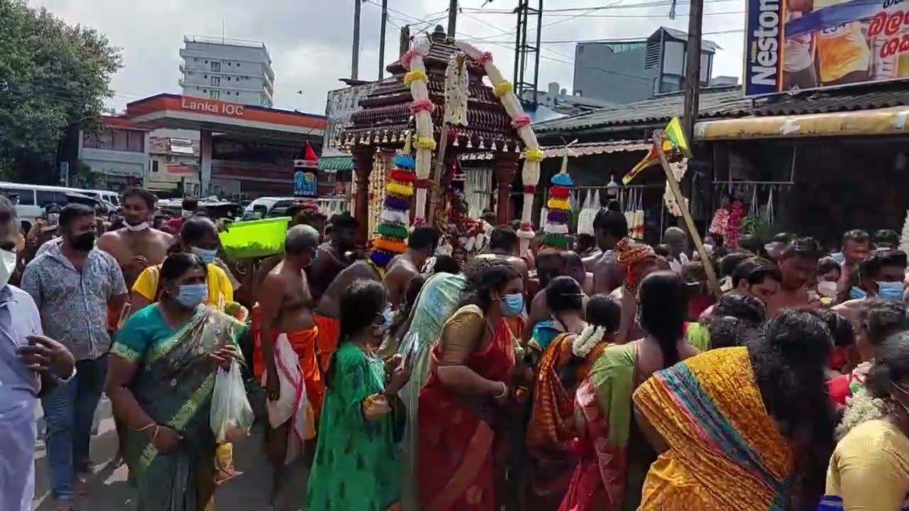 தேர்த்திருவிழா|Mayurapathi Sri Bathrakali Amman Kovil|Wellawatha|Colombo|24.03.2022