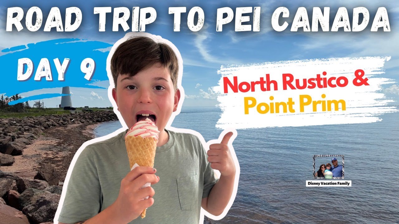 Rainy Day Adventures: North Rustico & Point Prim on PEI 🌧️🏖️