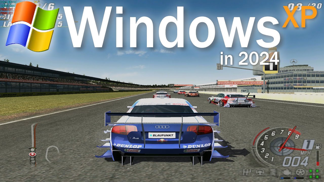 Windows XP Gameplay: Toca Race Driver 3