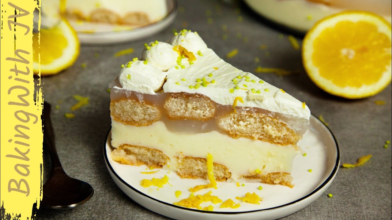 Δροσερή Τούρτα Λεμόνι 🍋 ! | BakingWith JV