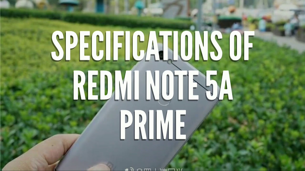 Redmi note 5A prime price and specifications