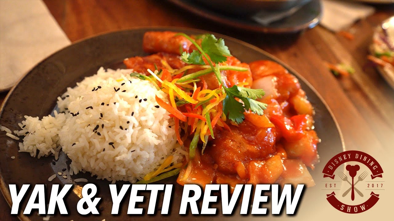 Yak & Yeti Lunch Review at Disney's Animal Kingdom