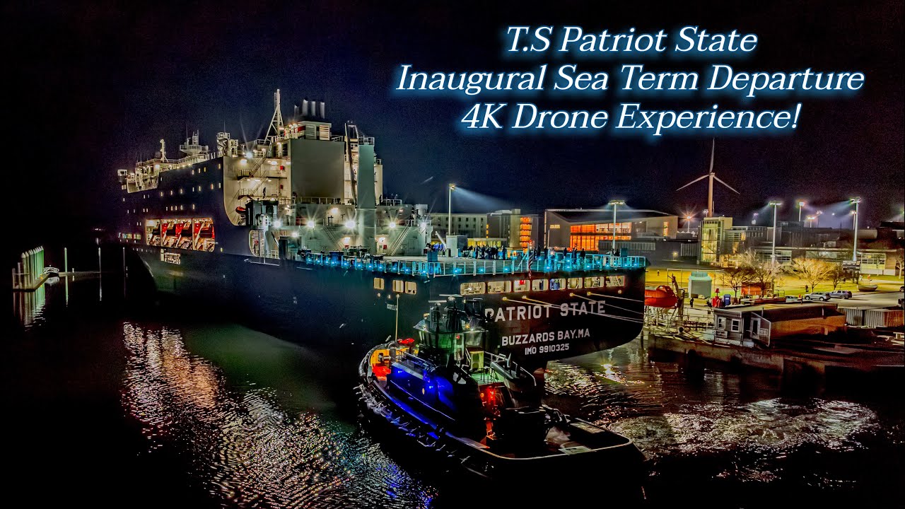 T.S Patriot State - Sea Term Departure 4K Experience!