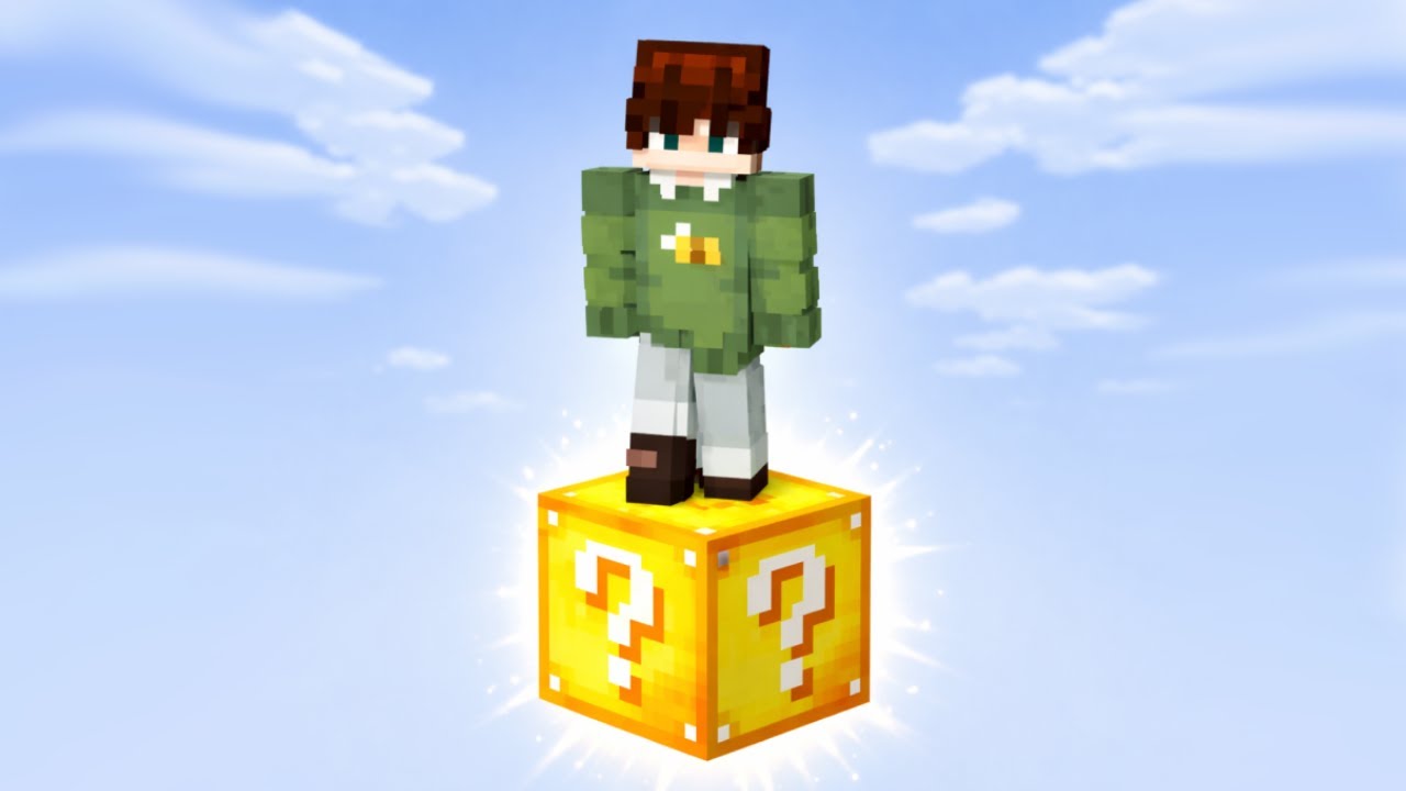 One Block But... I Only Have A Lucky Block! (Part 1)