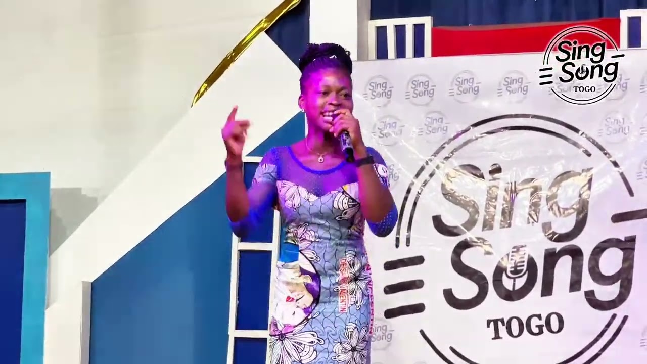 Sing-Song TOGO | AGATH sur scène rejoins le Coach FOGANNE