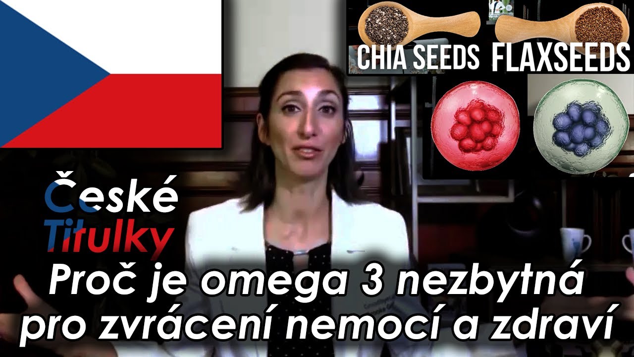Dr. Brooke Goldner - Proč je omega 3 nezbytná pro zvrácení nemocí a zdraví  | WFPB, Rostlinná strava