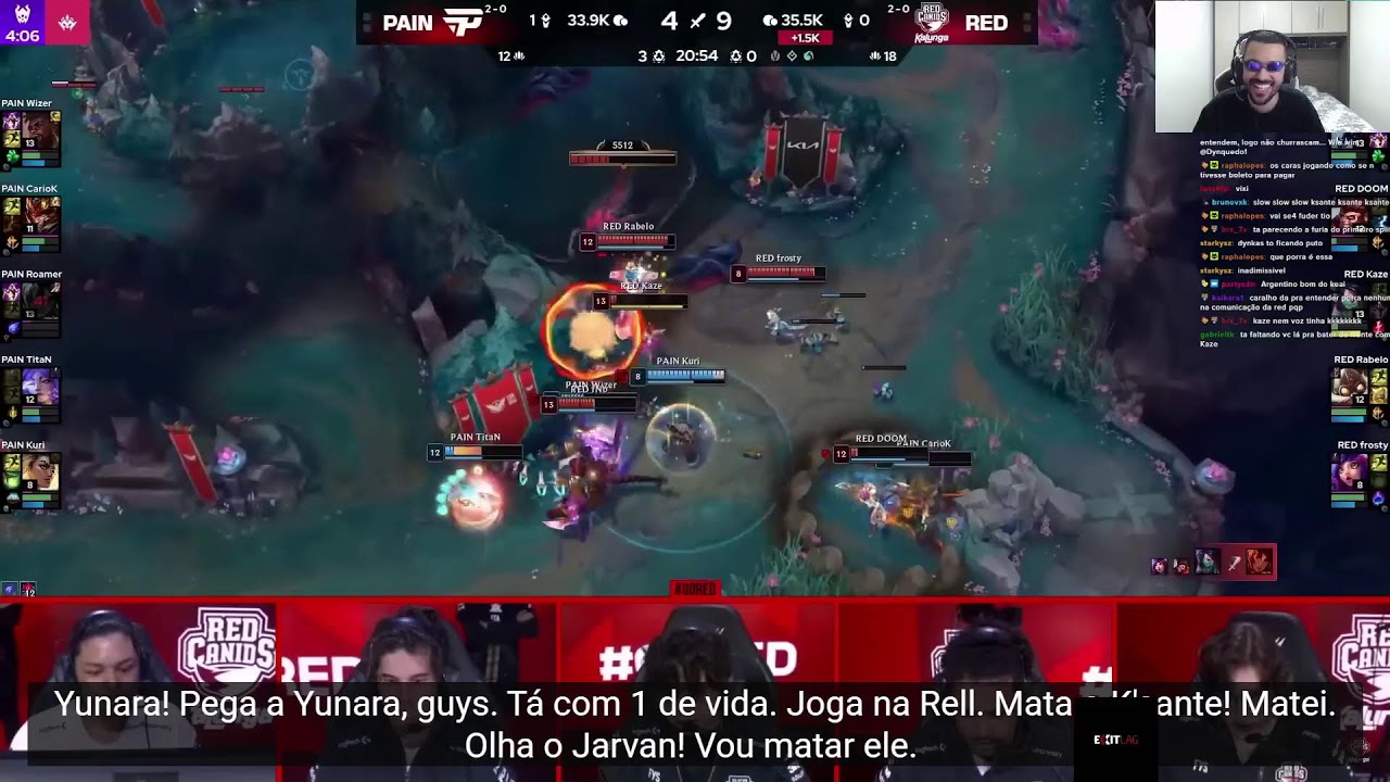 🔴 🔴 REACTS PAIN GAMING VLOG E POR DENTRO DO GAME (ESSE TIME ESTA MORTO? 😱😱) ✋😜🤚
