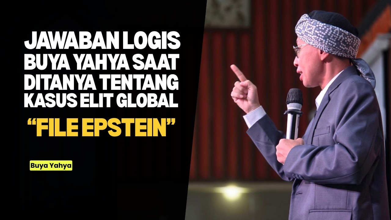 Jawaban Logis Buya Yahya Saat Ditanya Tentang Kasus Elit Global 