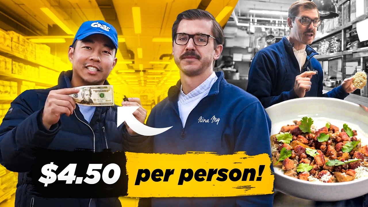 Pro Chef Makes Gourmet Meal for $4.50! || Budget Gourmet