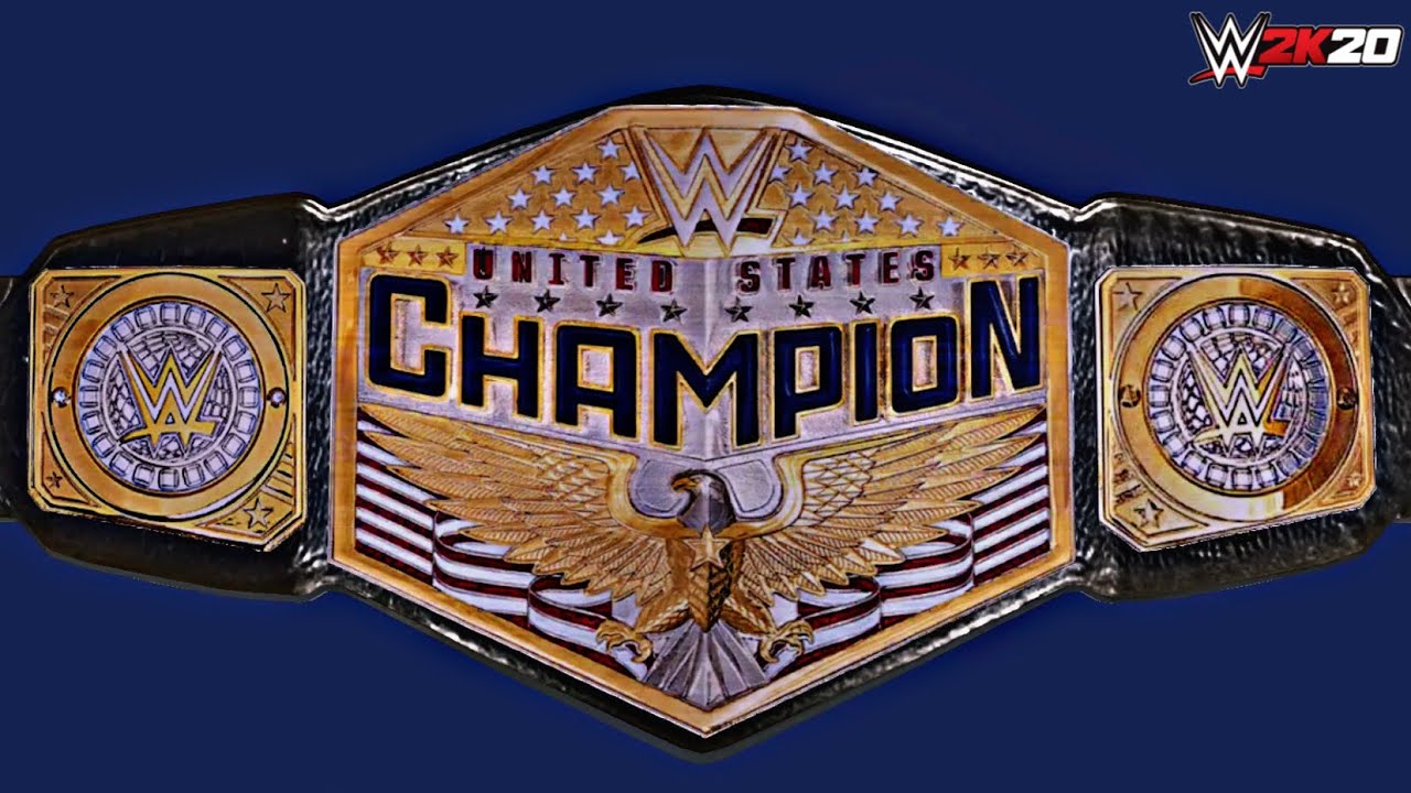 WWE 2K20: The Newly Designed WWE United States Championship