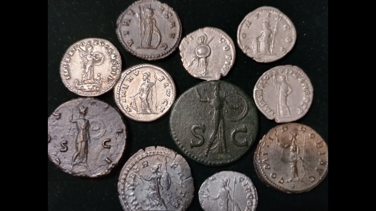Numismática: los dioses en la moneda romana: Minerva [el otro lado de las monedas, Episodio #4]