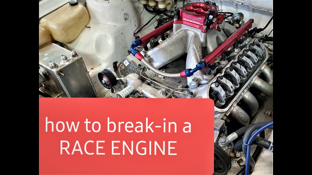 Engine break-in, How to run-in your race engine FAST, first start up and adjusting valve clearance