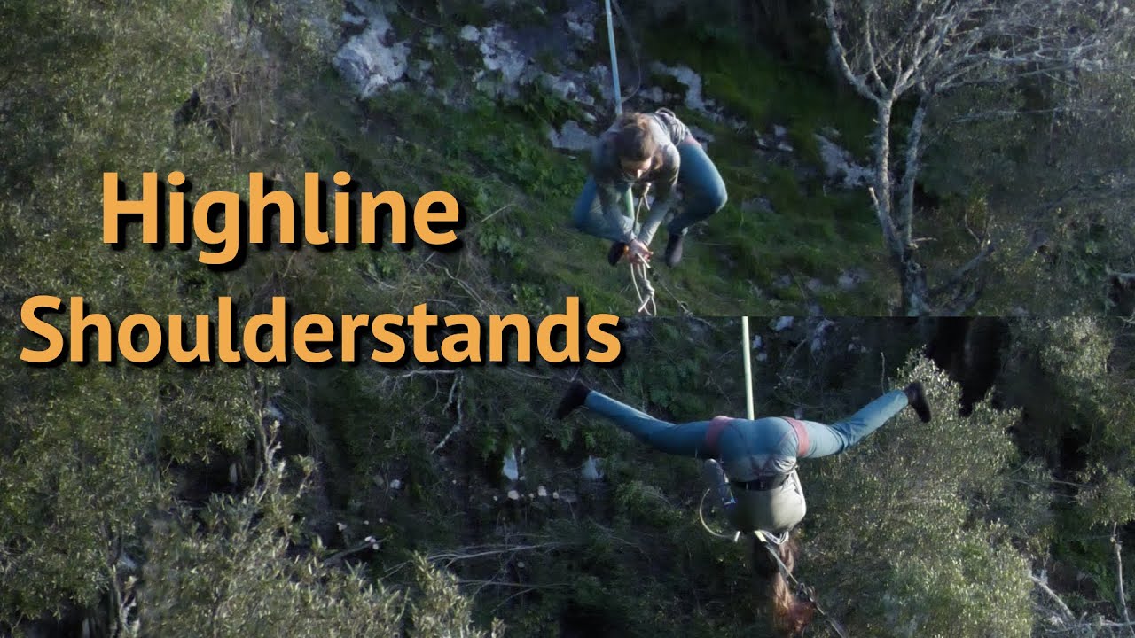 Mastering Highline Shoulderstands: Static & Kamikaze