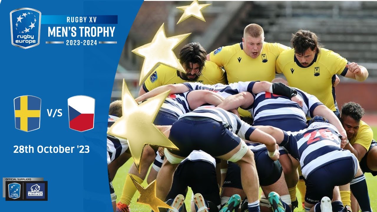 SWEDEN vs CZECHIA - RUGBY EUROPE TROPHY 2023/24