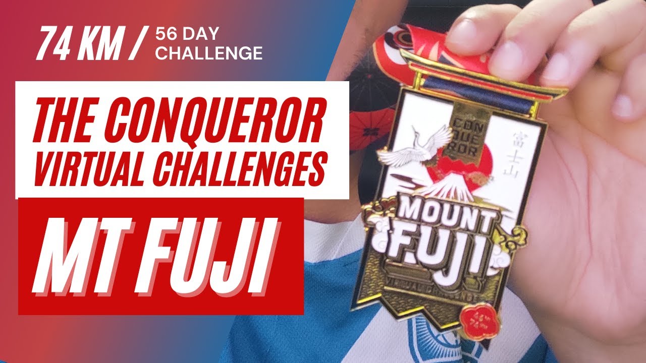 The Conqueror Challenge - My First Medal of Mt Fuji